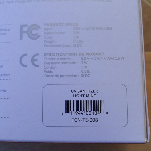 Light Mint Tech Candy Clean Slate UV Sanitizing Bed. - Picture 13 of 13